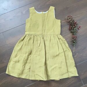 NWOT Mabel + Honey 100% linen sage green dress